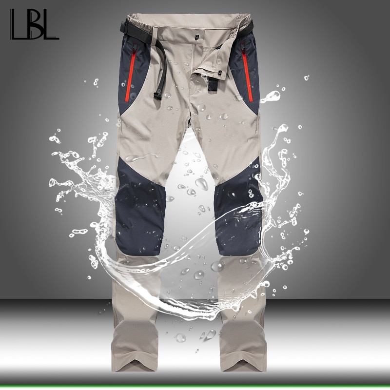 Tactical Waterproof Pants Men Cargo Spring Summer Quick