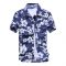 2019 Fashion Mens Short Sleeve Hawaiian Shirt Fast drying Plus Size Asian Size M-5XL Summer Casual Floral Beach Shirts For Men