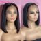 Brazilian Wig Straight Short Bob Lace Front Wigs 13×4 Lace Front Human Hair Wigs Pre-plucked With Baby Hair Jazz Star Non-Remy