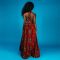 Fashion Elastic Maxi Dress 2020 News Long Robe African Dresses for Women Bazin Riche Clothes Vestidos Dashiki Party Vacation