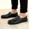Genuine Leather Men Casual Shoes Luxury Brand 2019 Mens Loafers Moccasins Breathable Slip on Black Driving Shoes Plus Size 37-47