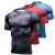 Men Running Shirt Compression Quick Dry Breathable Gym Shirt Elastic Sweat Sport Shirt Fitness Men Clothing Rashguard Male Tops
