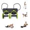Muscle Exercise Equipment Home Fitness Equipment Double Wheel Abdominal Power Wheel Ab Roller Gym Roller Trainer Training