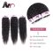 NY Hair 3 Piece Kinky Curly Brazilian Hair Bundles Natural Color 100% Human Hair Weave Bundles 8-30 inch Non Remy Hair Extension