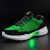 UncleJerry New LED Shoes Fiber Optic Shoes for girls boys men women USB Charging light up shoe for Adult Glowing Running Sneaker