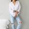 women shirts and blouses 2020 Feminine Blouse Top Long Sleeve Casual White Turn-down Collar OL Style Women Loose Blouses 3496 50